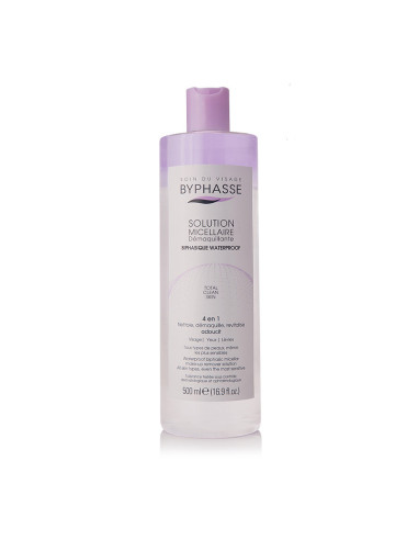 BYPHASSE Eau Micellaire Biphasique Waterproof 500ml