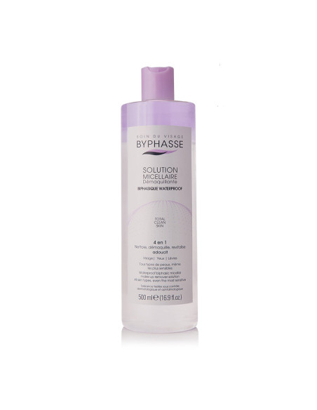 BYPHASSE Eau Micellaire Biphasique Waterproof 500ml