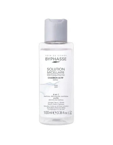 Byphasse Eau Micellaire Charbon Actif 100 ml