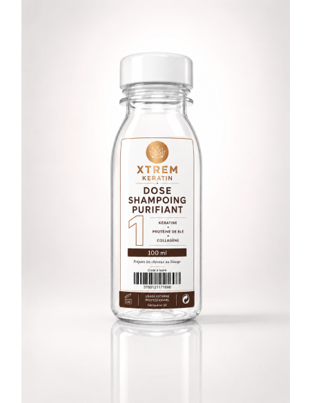 Xtrem keratin dose shampoing purifiant 100ml