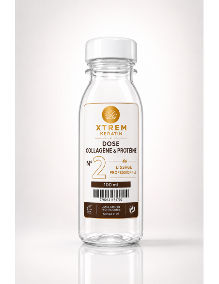 Dose collagene et proteine 100ml-xtrem keratin | cosmetique.tn