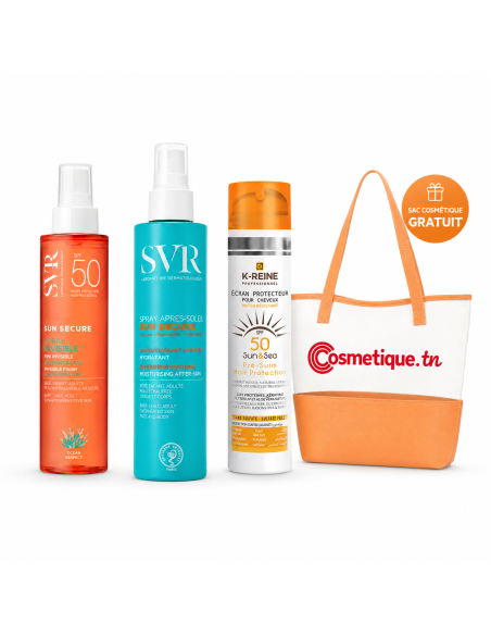 Pack Soleil & Mer Peau Cheveux SPF50 | Cosmetique.tn