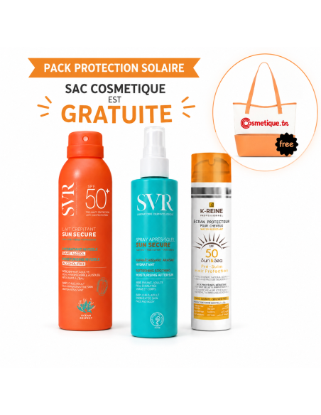 Pack Summer Protection SPF50+ Peau & Cheveux | Cosmetique.tn