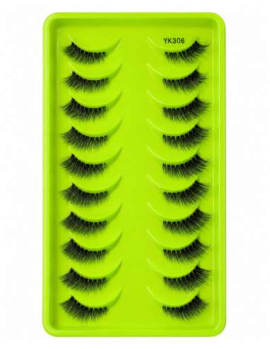 Faux Cils Glam Volume YK306 – 10 Paires | Cosmetique.tn
