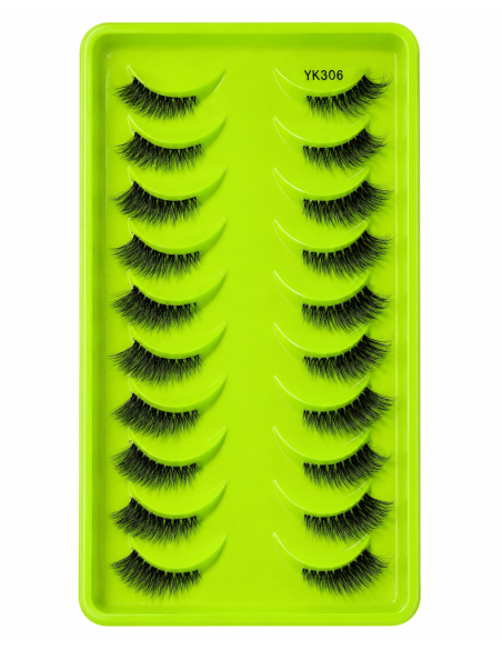 Faux Cils Glam Volume YK306 – 10 Paires | Cosmetique.tn