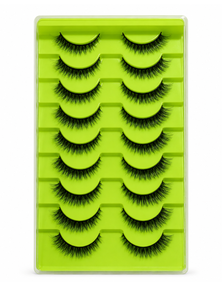 Faux Cils Volume Intense – 10 Paires | Cosmetique.tn