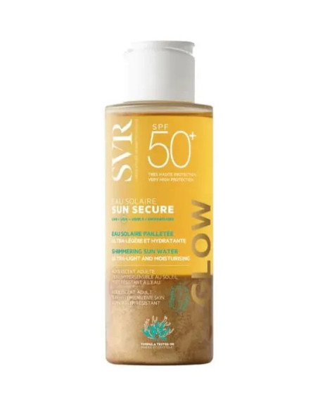 SVR Sun Secure Glow SPF50+ 100 ml | Eau solaire pailletée