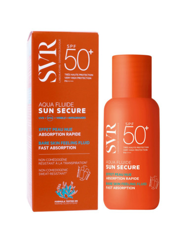 SVR Sun Secure Aqua Fluide SPF50+ 50ml | Cosmetique.tn