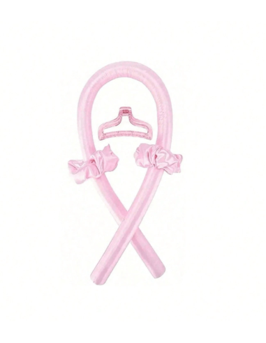 Kit Boucles Sans Chaleur Rose Satiné | Cosmetique.tn
