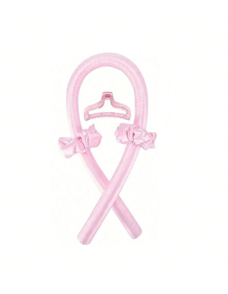 Kit Boucles Sans Chaleur Rose Satiné | Cosmetique.tn
