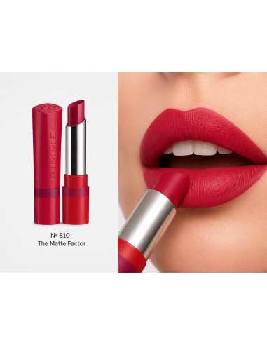 Rimmel The Only 1 Matte 810 The Matte Factor | Cosmetique.tn