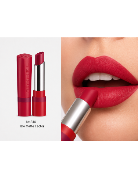 Rimmel The Only 1 Matte 810 The Matte Factor | Cosmetique.tn