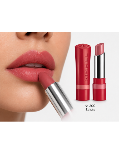 Rimmel The Only 1 Matte 200 Salute | Cosmetique.tn