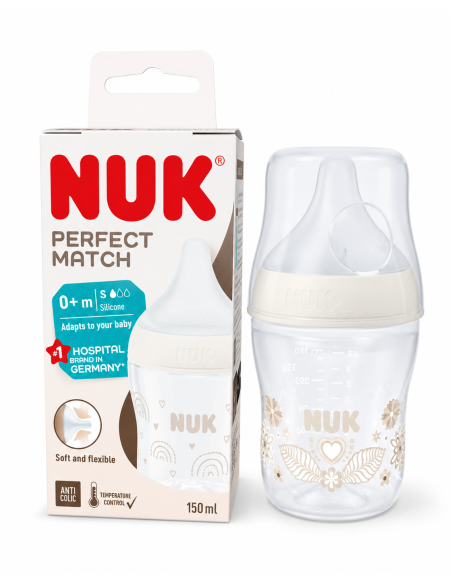 NUK Perfect Match Biberon 150ml | Cosmetique.tn