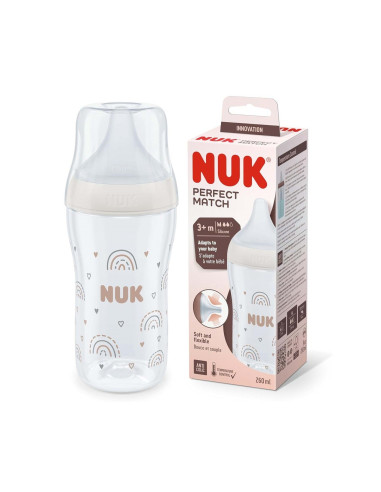 NUK Perfect Match Biberon Anti-Colic 260ml | Cosmetique.tn