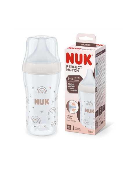 NUK Perfect Match Biberon Anti-Colic 260ml | Cosmetique.tn