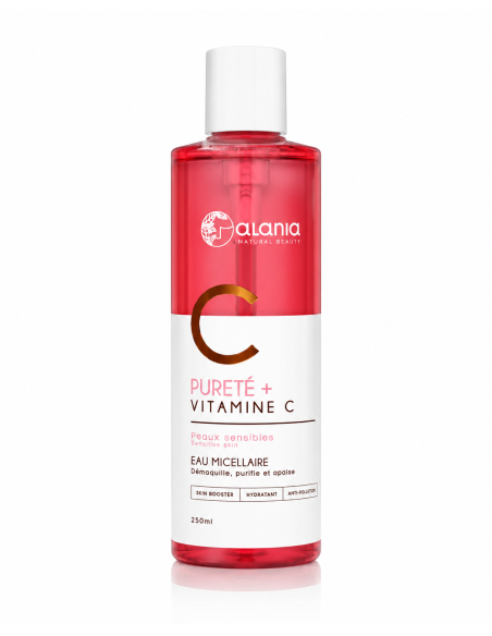 Purete+ vitamine c eau micellaire 250ml - alania | cosmetique.tn