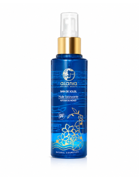 Huile bronzante monoï 150ml - Alania | cosmetique.tn