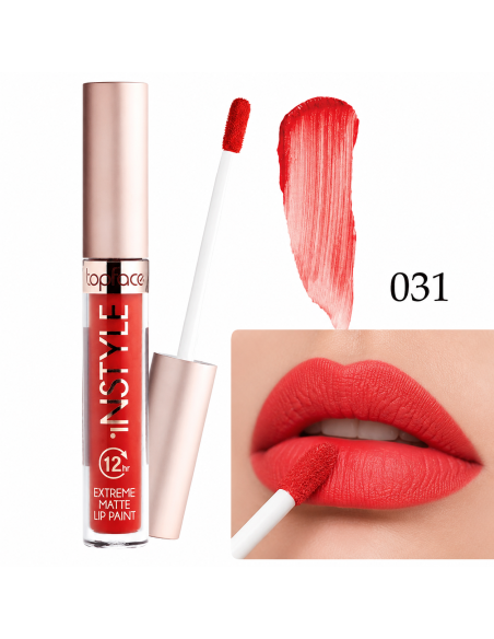 Topface Extreme Matte Lip Paint PT206.031K | couleur mate intense