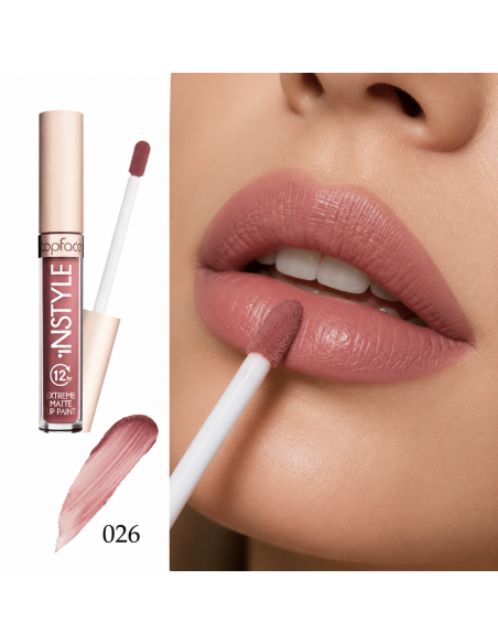 Topface Extreme Matte Lip Paint PT206.026K | couleur mate intense
