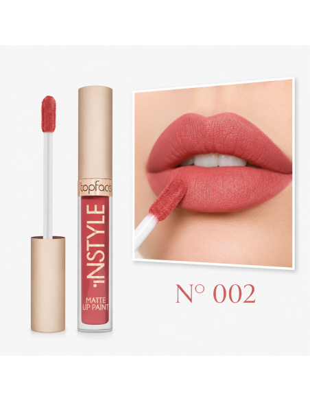 Topface Extreme Matte Lip Paint PT206.002K | couleur mate intense