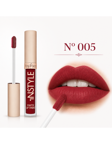 Topface Extreme Matte Lip Paint PT206.005K | couleur mate intense