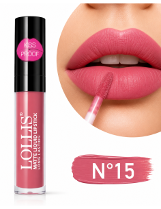 Lollis Matte liquid lipstick lp-200-15 6ml | cosmetique.tn