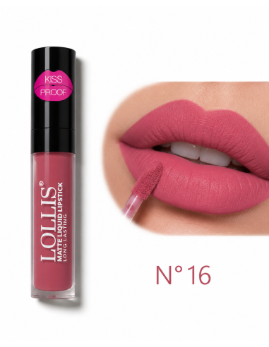 Matte liquid lipstick 6ml lp-200-16 -lollis | cosmetique.tn