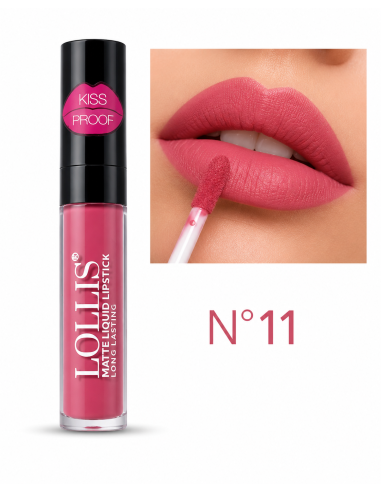 Lollis Matte liquid lipstick lp-200-11 6ml | cosmetique.tn