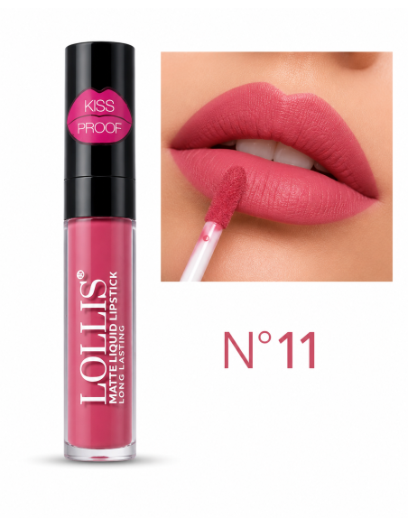Lollis Matte liquid lipstick lp-200-11 6ml | cosmetique.tn