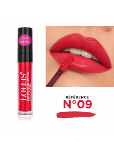 Matte liquid lipstick lp-200-09 6ml -lollis | cosmetique.tn