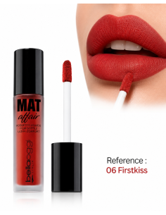Mat affair rouge à lèvres liquide n°006- bellaoggi | cosmetique.tn