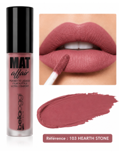 Mat affair rouge à lèvres liquide n°103- bellaoggi | cosmetique.tn