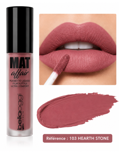 Mat affair rouge à lèvres liquide n°103- bellaoggi | cosmetique.tn