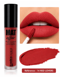 Mat affair rouge à lèvres liquide n°14 - bellaoggi | cosmetique.tn