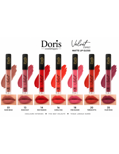 Gloss matte velvet 13 -Doris