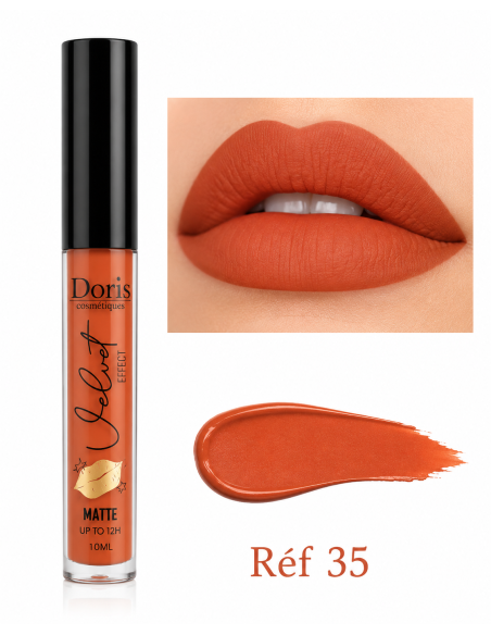 Gloss matte velvet 35 -Doris