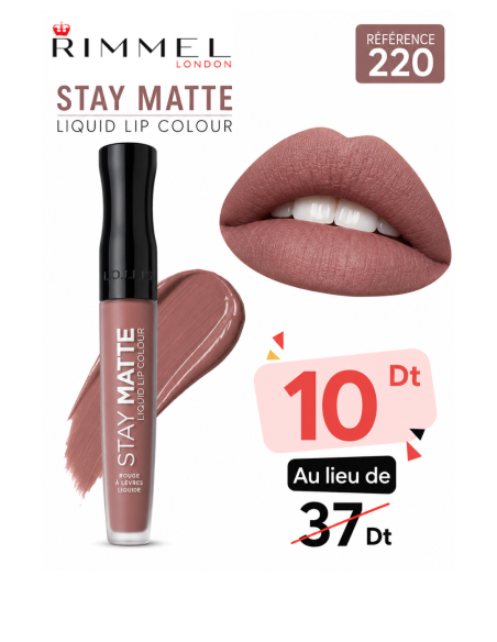 Stay matte n°220 - rimmel london | cosmetique.tn