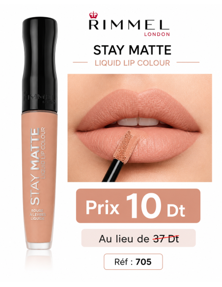 Stay matte n°705 - rimmel london | cosmetique.tn