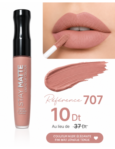 Stay matte n°707 - rimmel london | cosmetique.tn