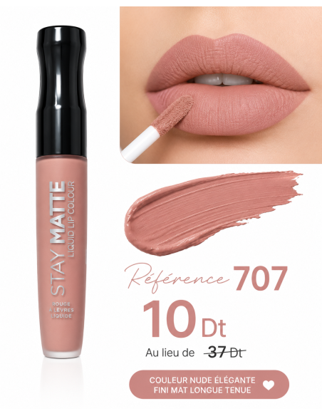 Stay matte n°707 - rimmel london | cosmetique.tn