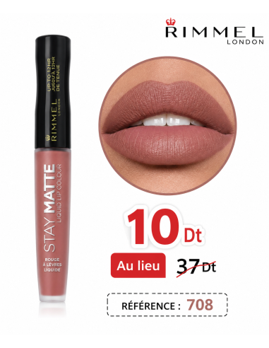 Stay matte n°708 - rimmel london | cosmetique.tn