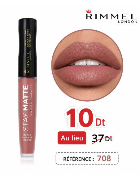 Stay matte n°708 - rimmel london | cosmetique.tn