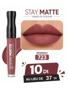 Stay matte n°723 - rimmel london | cosmetique.tn