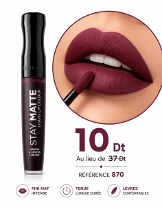 Stay matte n°870 - rimmel london | cosmetique.tn