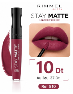 Rimmel Stay Matte 810 Plum This Show | Cosmetique.tn