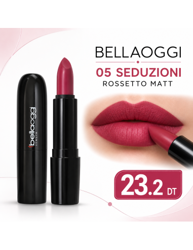 Seduzione demi-mat my intense red n°005 - bellaoggi | cosmetique.tn