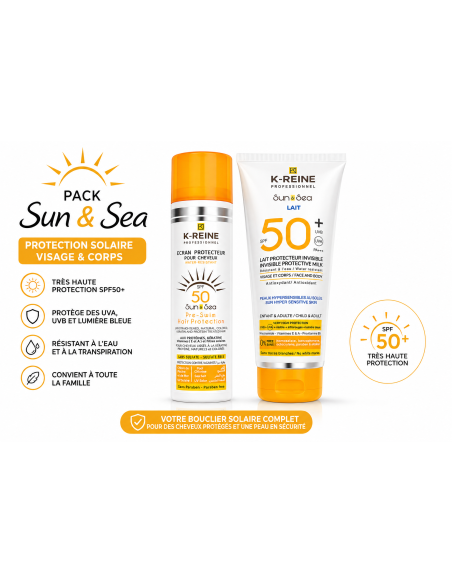 Pack K-Reine Visage Corps Cheveux SPF50+ | Cosmetique.tn
