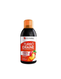 Forté Pharma Turbodraine Thé-Pêche 500 ml | Cosmetique.tn