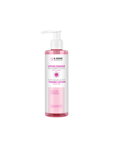 K-Reine Lotion tonique rafraîchissante aloe vera, calendula et camomille 200 ml